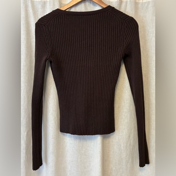 Reformation Fia Cashmere Blend Cardigan - Picture 2 of 3